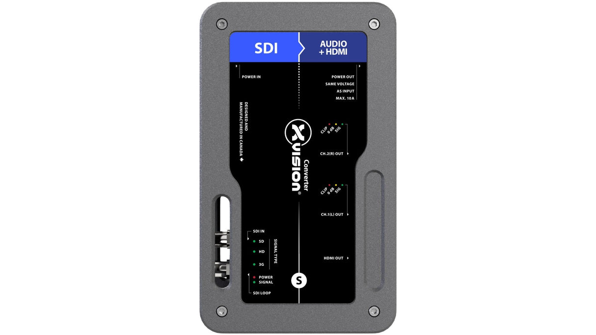Theatrixx XVVSDI2AUDIO xVision Series SDI Audio DeEmbedder