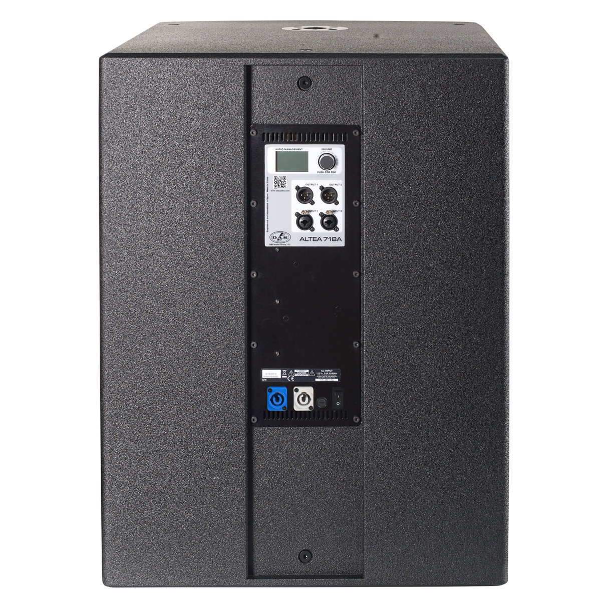 (NEW) Das ALTEA-718A Altea 718A Powered 18in 1200W Peak Class D Speaker