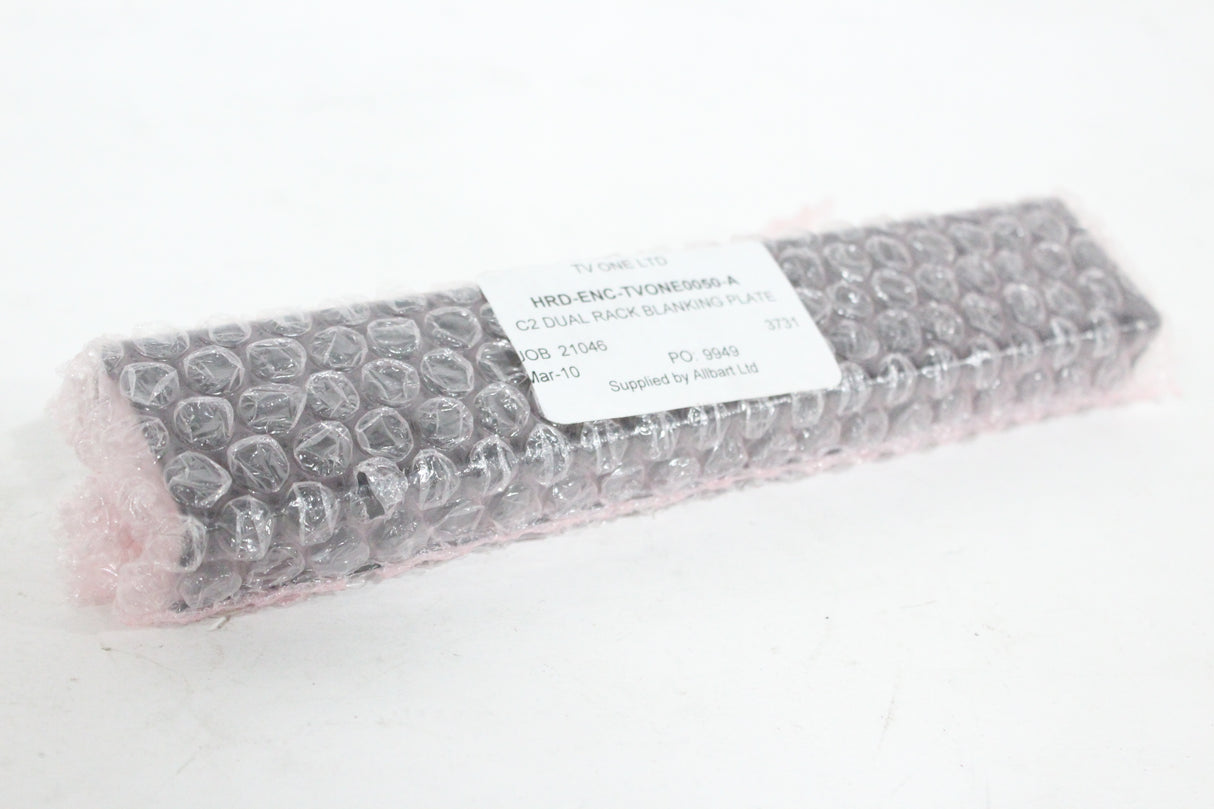 tvONE HRD-ENC-TVONE0042-A C2 Dual Rack Shelf w/ HRD-ENC-TVONE0050-A Blanking Plate