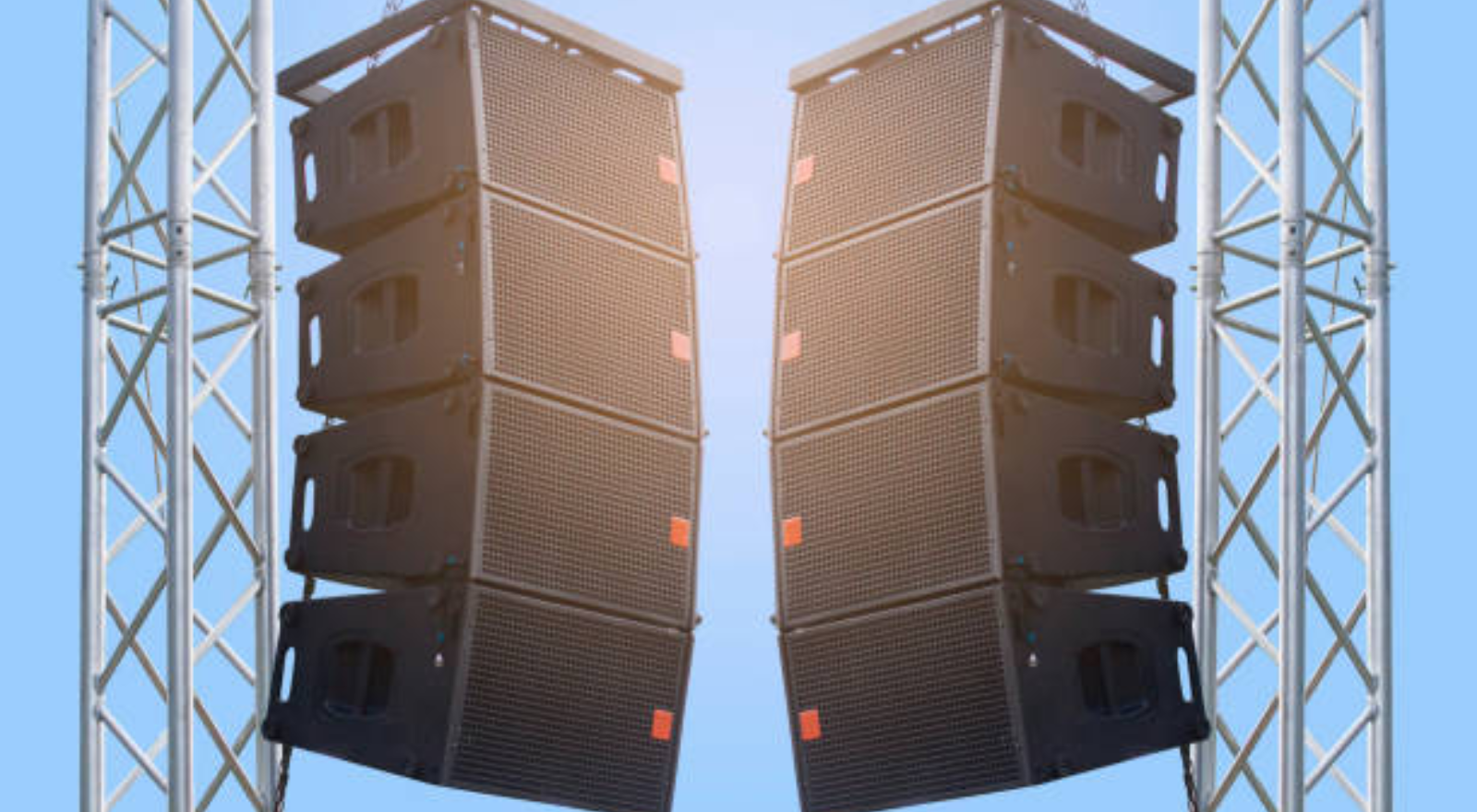 line array speakers
