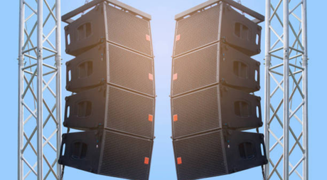 line array speakers