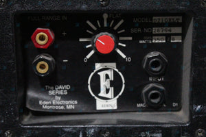 Eden D-210XLT Speaker Cabinet with Tweeter 350 Watts w/ Road Case