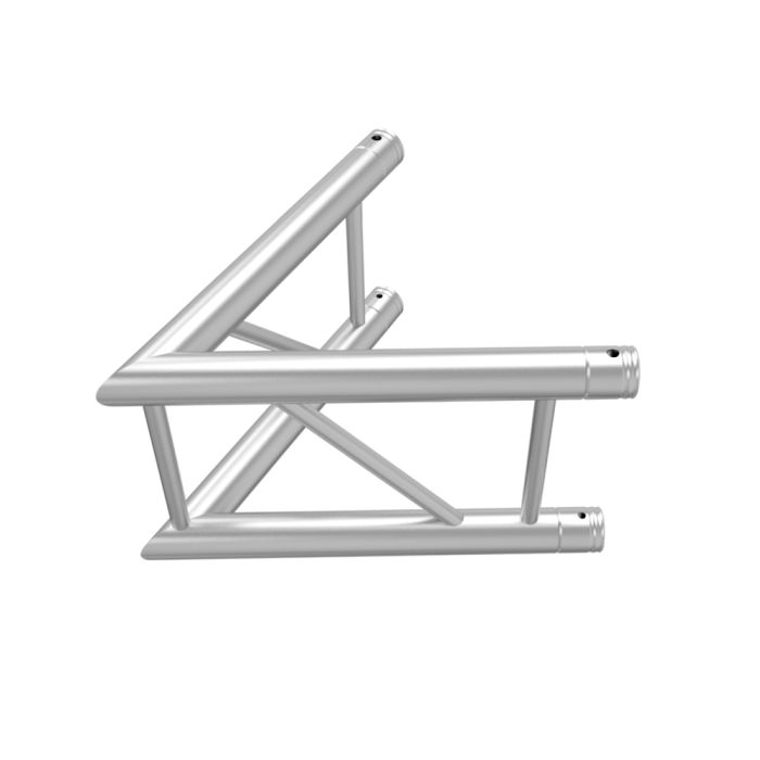 Global Truss Vertical 2-Way Corner Junction for F32 I-Beam Truss System (60°, 3.28')