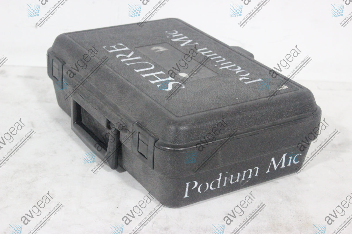 Shure MX412/S SuperCardiod Podium Microphone in Hard Carrying Case