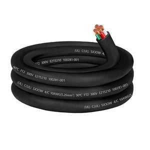 10' 12AWG 300V Bare End Cable