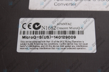 Apantec MicroQ-S 3G/HD/SD-SDI/CV Video Quad-Split w/ Magnetic Back & PS