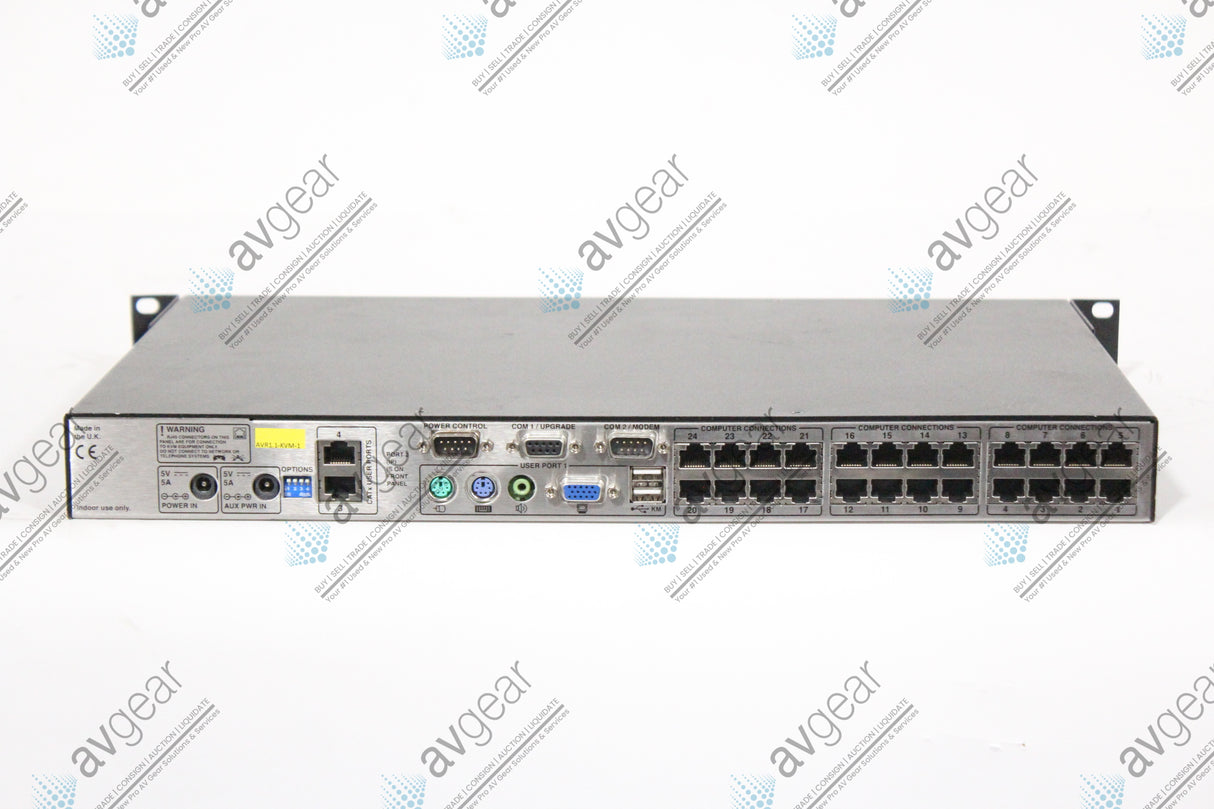 AdderView AVX4024IP CATxIP 4000 CATx-based Multi-Platform KVM Over IP Switch w/ PSU