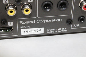 Roland VR-3EX AV Mixer (B-Stock/Factory Recertified)