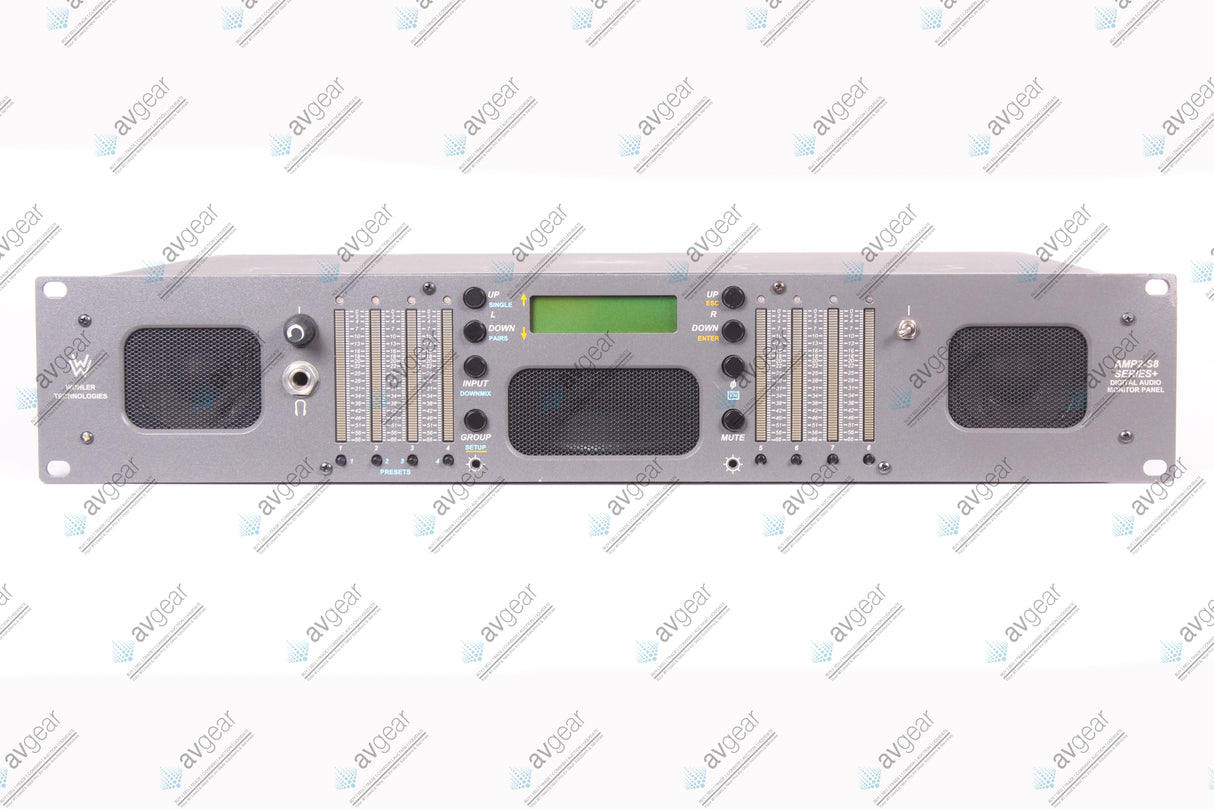Wohler Technologies AMP2-S8 Series+ Digital Audio Monitor Panel (Broken Balance Knob)