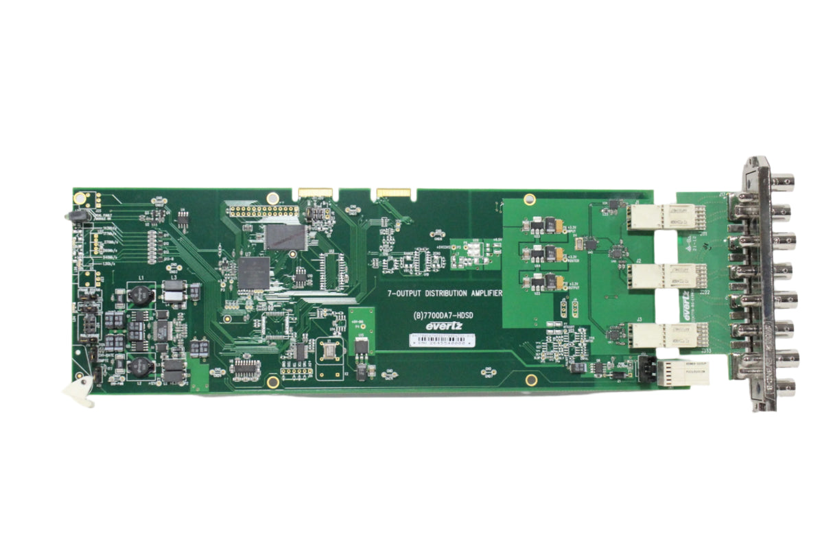 Evertz 7700DA7 7 Output Distribution Amplifier w/ Backplane