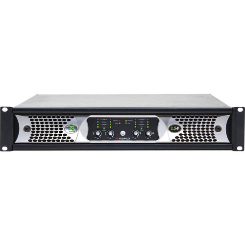 Ashly nXE1.54 4ch 6kW Network Power Amplifier with Protea DSP