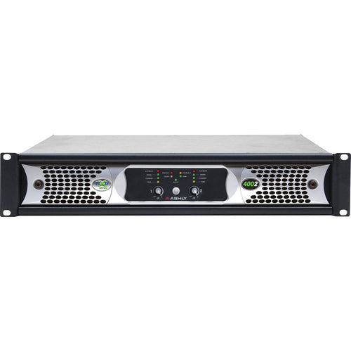Ashly nXp Series NXP4002 2-Channel 400W Power Amplifier with Programmable Outputs & Protea Software Suite
