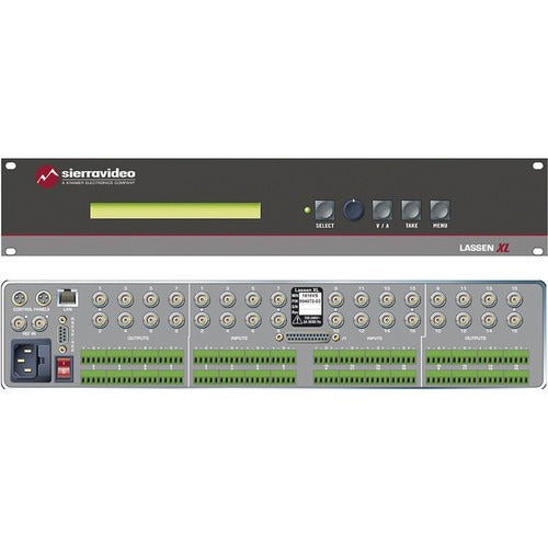 Sierra Video 1616HD-XL Lassen XL 16 x 16 HD-SDI Matrix Switcher