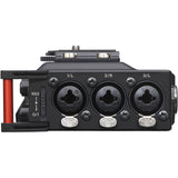TASCAM DR-70D 6-Input / 4-Track Multi-Track Field Recorder with Onboard Omni Microphones