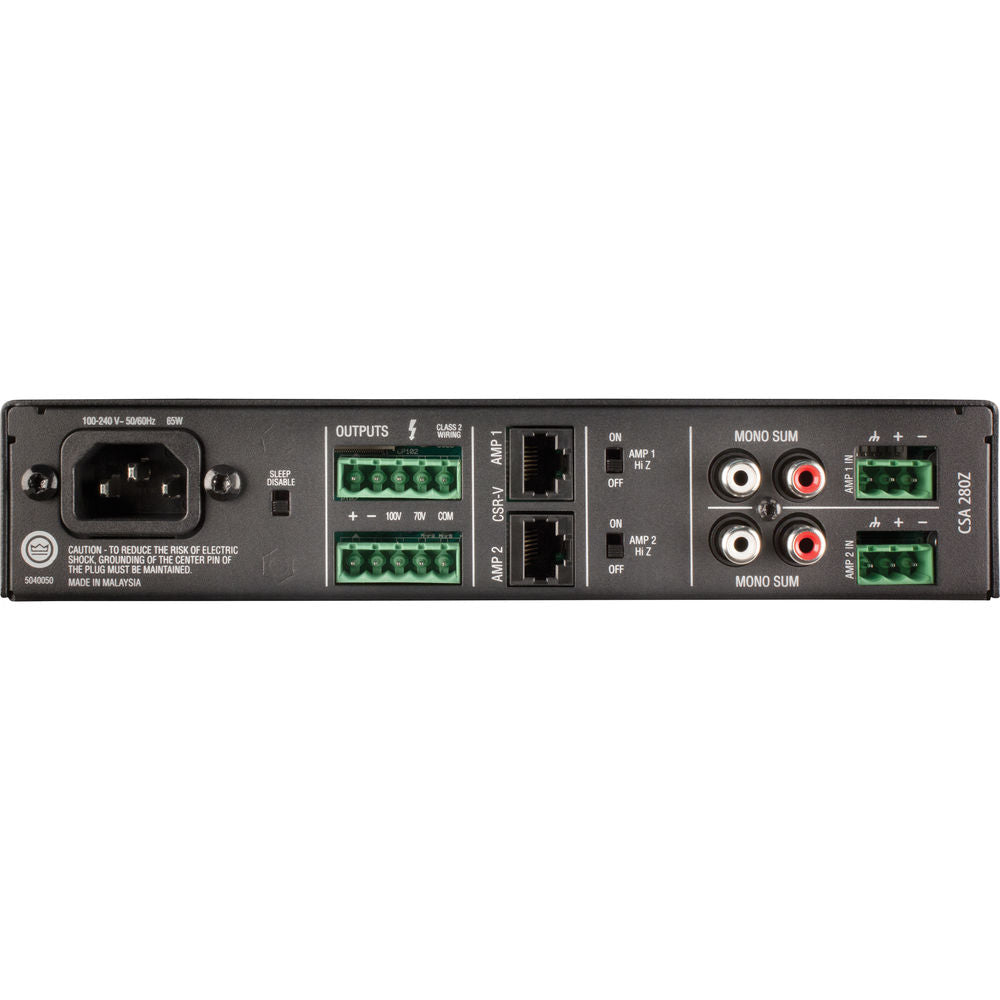(NEW) JBL CSA 280Z Commercial Series Amplifier