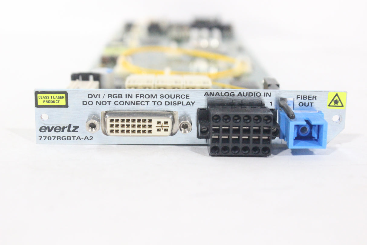 Evertz 7707RGBTA-A2 RGBHV/DVI/KVM Option Card