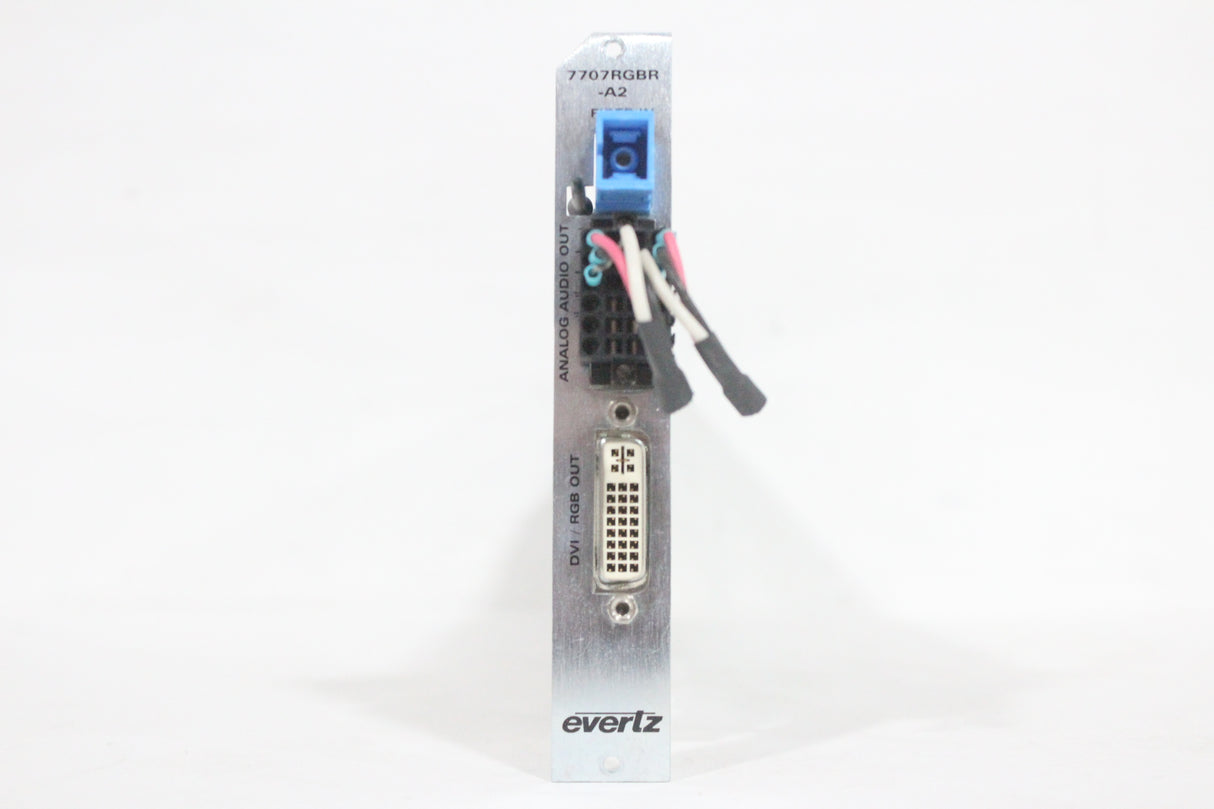 Evertz 7707RGBR-A2 RGBHV/DVI/KVM Option Card