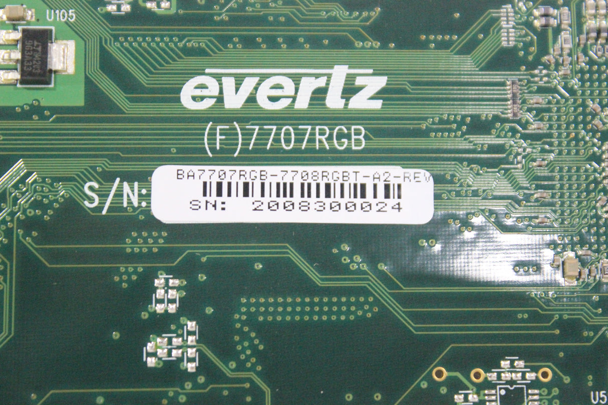 Evertz 7707RGBTA-A2 RGBHV/DVI/KVM Option Card