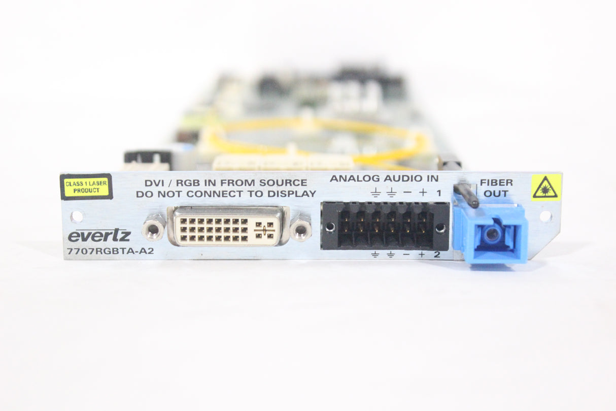 Evertz 7707RGBTA-A2 RGBHV/DVI/KVM Option Card