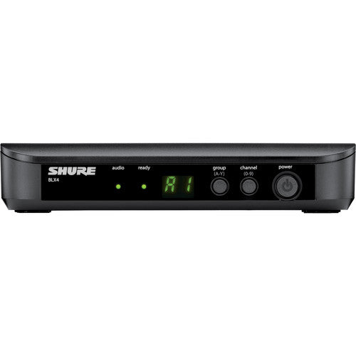 Shure BLX4 - Wireless Receiver for BLX Wireless System (H9 Band: 512-542 MHz)