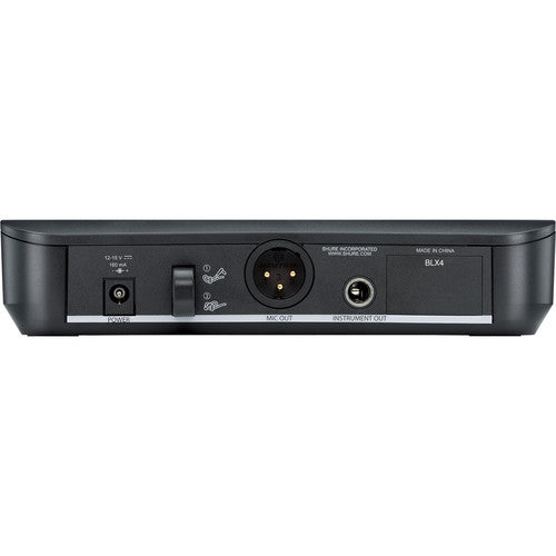 Shure BLX4 - Wireless Receiver for BLX Wireless System (H9 Band: 512-542 MHz)