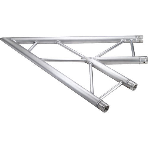 Global Truss Horizontal 2-Way Corner Junction for F32 I-Beam Truss System (45°, 3.28')