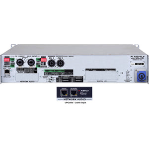 Ashly nXp1.52D 2-Channel Network Power Amplifier with OPDante Option Card