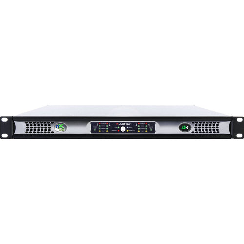 Ashly nX Series nX754 4-Channel Multi-Mode Power Amplifier (75W)