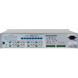 Ashly PEMA4125 4-Channel Power Amplifier, 125W at 4 Ohms, 8x8 DSP Matrix