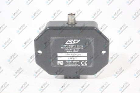 RTI RM-433 RF Receiver With Connector (NEW-Open Box) (1514-122)