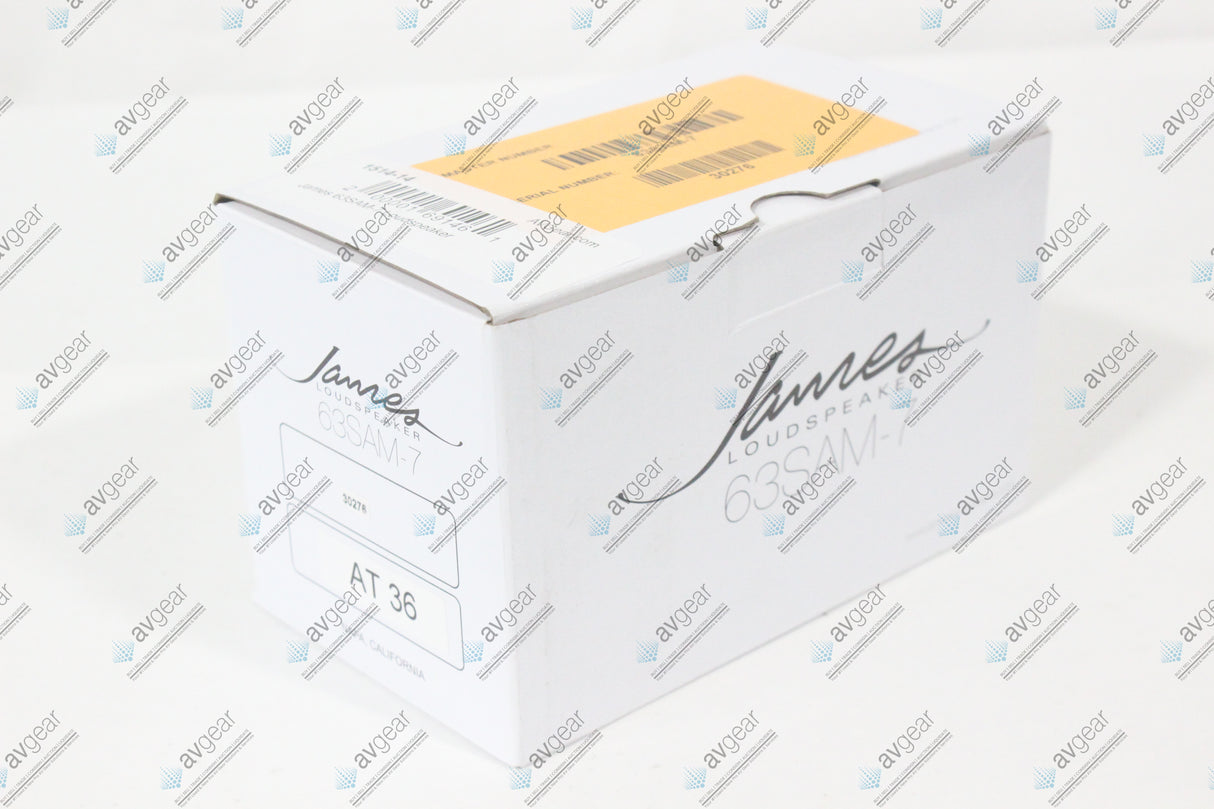 James LOUDSPEAKER 63SAM-7 3" Mid/Hi Speaker Module for SA Small Aperture Series(1514-14)(NEW-Original Box)