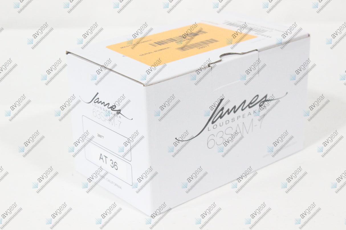 James LOUDSPEAKER 63SAM-7 3" Mid/Hi Speaker Module for SA Small Aperture Series(1514-22)(NEW-Original Box)
