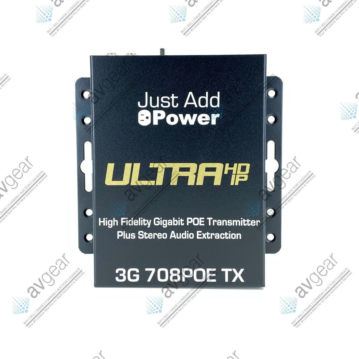 Just Add Power VBS-HDIP-708POE Ultra HD IP Gigabit POE Transmitter, 3G (NEW-Open Box)