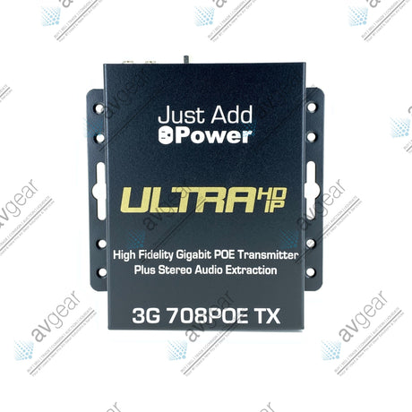 Just Add Power VBS-HDIP-708POE Ultra HD IP Gigabit POE Transmitter, 3G (NEW-Open Box)