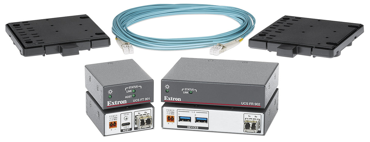 Extron UCS 900 Series Fiber Optic USB 5 Gbps Extenders