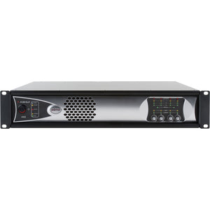 Ashly PEMA 4125.70 4-Channel Network Power Amplifier, 125W at 70V, 8x8 DSP Matrix