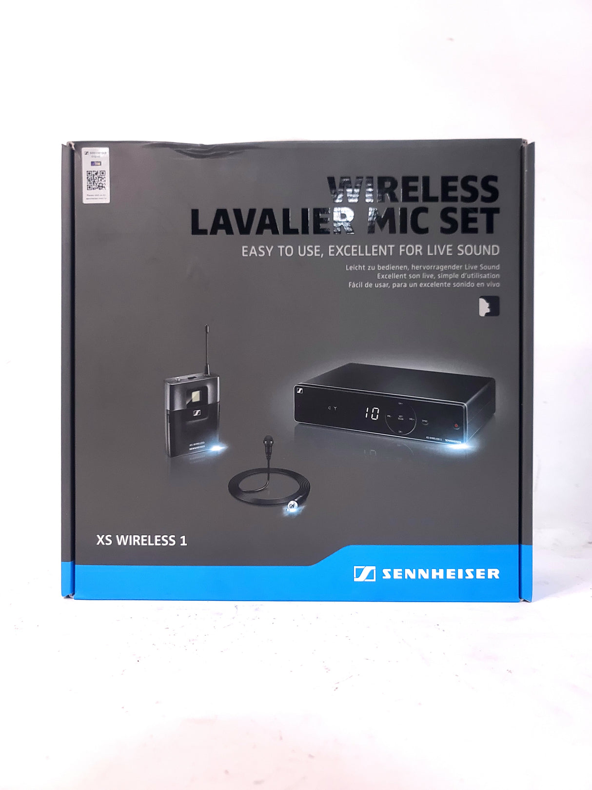 Sennheiser EM-XSW1 Receiver (A: 548-572 MHz) w/ PSU in Original Box