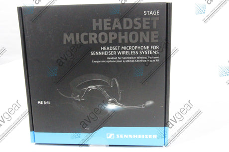 Sennheiser 508928 Professional ME 3 Cardioid Headset Microphone For Use With Wireless Systems (1542-184)