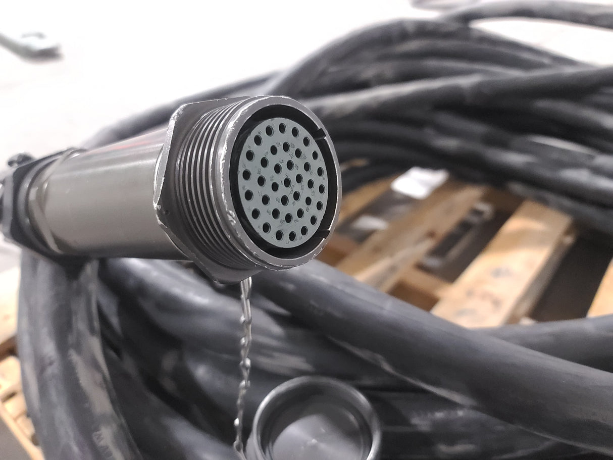 155' - P-136-29-MSHA 12 AWG Heavy Duty Cable Male to Female w/ 37-Pin Connector