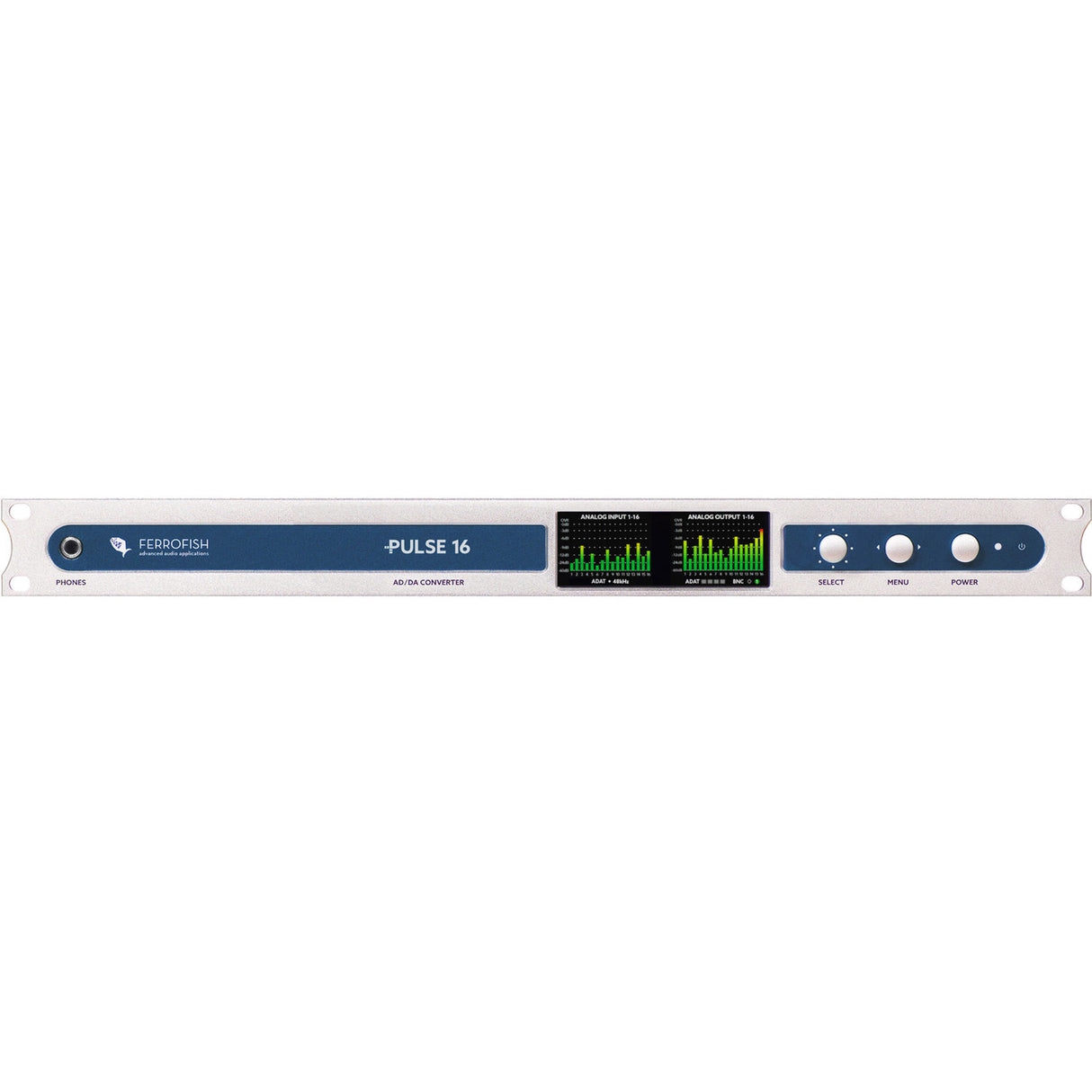 Ferrofish Pulse16 Rackmount 16-Channel A/D-D/A ADAT Converter