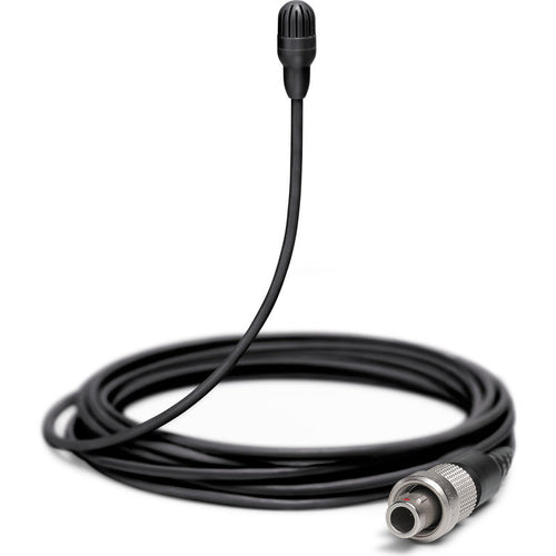 Shure TwinPlex TL46 Subminiature Lavalier Microphone, LEMO, Black
