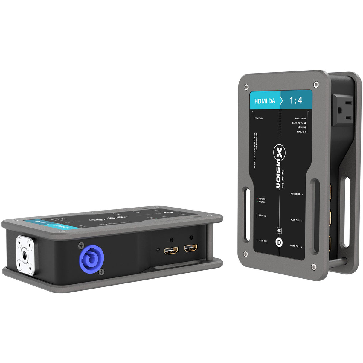 Theatrixx Technologies HDMI Distribution Amplifier 1 to 4 Video Converter