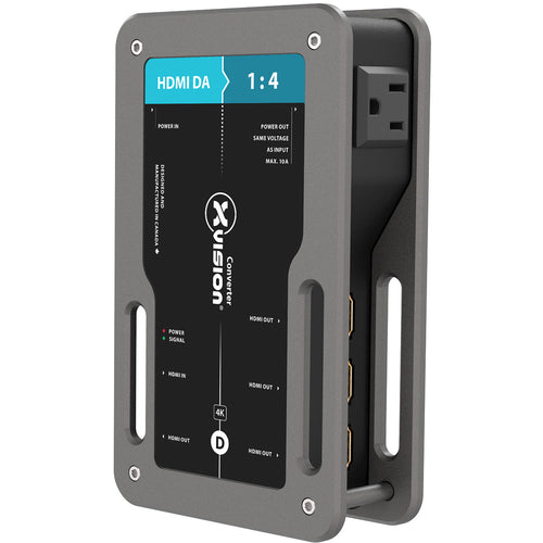 Theatrixx Technologies HDMI Distribution Amplifier 1 to 4 Video Converter