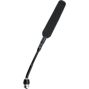 Shure MX405 Series 5" Gooseneck Microphone with Mini-Shotgun Condenser Cartridge (Light Ring, No Preamp)