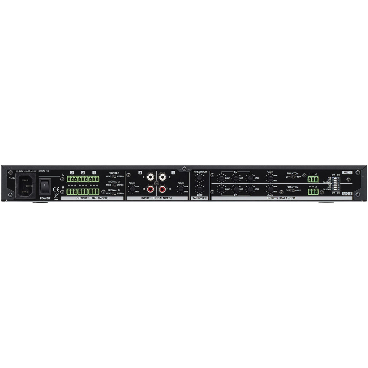 TASCAM MZ-123BT Multi-Zone Audio Mixer with Bluetooth