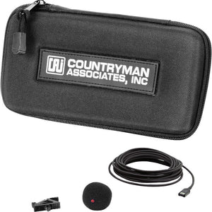 Countryman I2HH10XLR I2 Hypercardioid Instrument Microphone for Hardwired XLR (High Gain, Black)