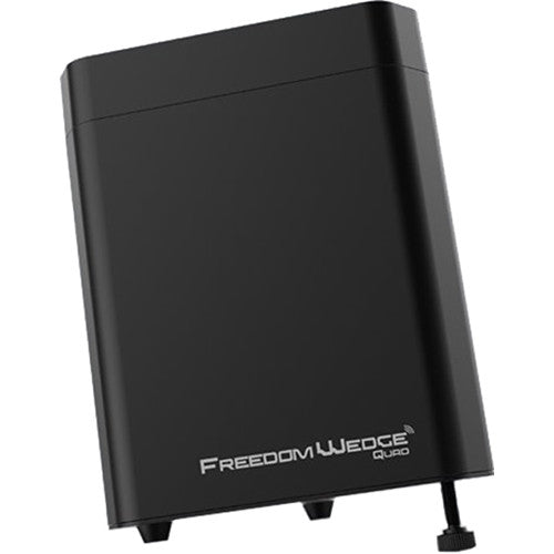 CHAUVET DJ Freedom Wedge Quad Battery-Powered Triangularly-Shaped RGBA LED Wash Light with D-Fi Wireless DMX