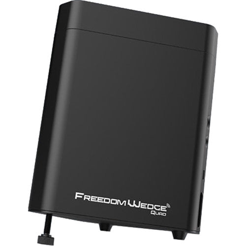 CHAUVET DJ Freedom Wedge Quad Battery-Powered Triangularly-Shaped RGBA LED Wash Light with D-Fi Wireless DMX
