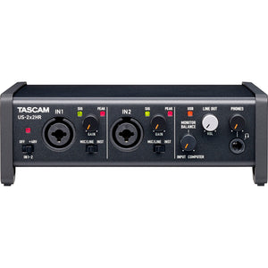 TASCAM US-2x2HR USB-C Audio/MIDI Interface