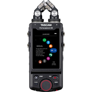 TASCAM Portacapture X8 32-Bit Float 8-Channel Multitrack Field Recorder